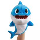 Daddy Shark Fantoche de Pelúcia 24cm com Música Original Baby Shark WomWee SUNNY 2354