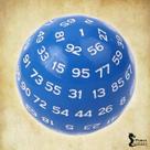 Dado D100 Azul - RPG