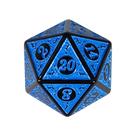 Dado D20 Runas Alto Relevo - RPG