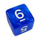 Dado D6 Marmorizado Avulso - RPG