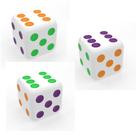 Dado Pedagógico Learn E Play Para Jogos E Educação Lúdica Cores Secundárias 20 mm 03 UN Dado Pedagógico Learn E Play Para Jogos E Educação Lúdica Cores Secundárias 20 mm 03 UN
