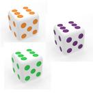 Dado Pedagógico Learn E Play Para Jogos E Educação Lúdica Cores Secundárias 20 mm, 30 mm e 40 mm Dado Pedagógico Learn E Play Para Jogos E Educação Lúdica Cores Secundárias 20 mm, 30 mm e 40 mm
