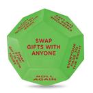 Dados de Intercambio de Regalos Santa Swap Toyeftp 10 cm Juego Navideño