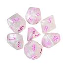 Dados RPG Fantasy Starlight DND Com Cores Únicas Em Fonte Retrô Para Jogos De Cartas Dados RPG Fantasy Starlight DND Com Cores Únicas Em Fonte Retrô Para Jogos De Cartas