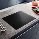 Dako Cooktop de Indução 4 Bocas Supreme 220V Mesa de Vidro Preto Design Minimalista e Função Turbo 2 kW Segurança e Eficiência