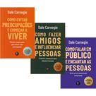 Dale Carnegie Grandes Obras Desenvolvimento Pessoal Completo Trilogia Inteligência Emocional Oratória e Autoconfiança