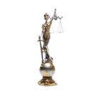 Dama Da Justiça Decorativa De Resina 24 Cm - Wolff