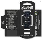 Damper Abafador Ibox para guitarra, violão, baixo4c e ukulele - Hematite Blue