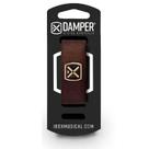 Damper Em Poliester E Tag Em Metal Marrom Dtmd18