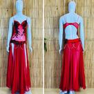 Dança do Ventre Traje Bordado Completo com Body - Pronta Entrega - TC-BODY56
