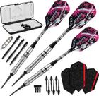 Dardos Soft Tip Viper Grim Reaper 80% tungstênio 18 g com estojo