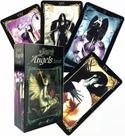 Dark Angels Tarot Deck Tarô Dos Anjos Negros Baralho de Cartas de Oráculos