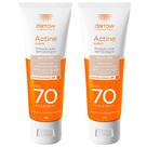 Darrow Actine Colors Kit com 2 Unidades Protetor Solar Facial com Cor FPS70 Pele Clara 40g