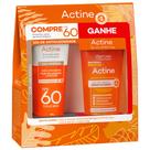Darrow Actine Kit Protetor Solar Facial com Cor FPS60 + Gel de Limpeza Facial Darrow Actine Kit Protetor Solar Facial com Cor FPS60 + Gel de Limpeza Facial