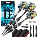 Darts Viper Black Ice Soft Tip 16 g com anéis de prata Darts Viper Black Ice Soft Tip 16 g com anéis de prata