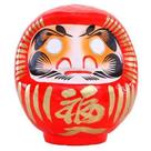 Daruma Doll Shop NEXT, vermelho japonês feito à mão, tamanho 1