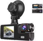 Dash Cam 1080P, lente dupla, 5GHz, WiFi para carros