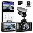Dash Cam AZDOME M01 Pro 3K WiFi frontal/traseiro de 64 GB com ADAS