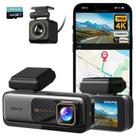 Dash Cam BOTSLAB 4K - Frontal e Traseira com Sensor Sony IMX415