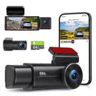 Dash Cam GMAIPOP F800 4K 3 canais dianteiro traseiro interior Dash Cam GMAIPOP F800 4K 3 canais dianteiro traseiro interior