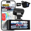 Dash Cam REDTIGER F7N Elite 4K HDR - Frontal e Traseira com GPS e 128GB