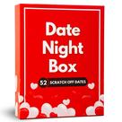 Date Night Box Game 52 Ideias divertidas e românticas para raspar