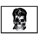 David bowie skull - poster com moldura David bowie skull - poster com moldura