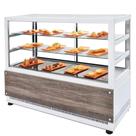 DBQ1.0 - Balcão Retilineo Quente 1,0m para salgados Branco - 127V - Omega