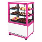 DBR.70 - Balcão Refrigerado para bolos e doces 70cm Rosa - 220V - Omega