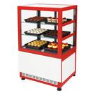 DBR.70 - Balcão Refrigerado para bolos e doces 70cm Vermelho - 220V - Omega DBR.70 - Balcão Refrigerado para bolos e doces 70cm Vermelho - 220V - Omega