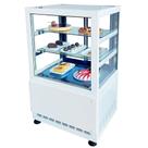 DBR.70 - Vitrine Refrigerada para bolos e doces 70cm Branca - 127V - Omega - Comercial