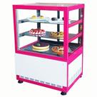 DBR1.0 - Balcão Refrigerado para bolos e doces 1,0m Rosa - 220V - Omega