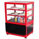 DBR1.0 - Balcão Refrigerado para bolos e doces 1,0m Vermelho - 127V - Omega