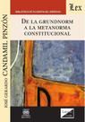 De la Grundnorm a la meta norma constitucional