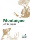 De la vanité - FOLIO