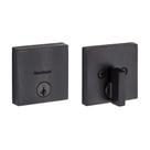 Deadbolt Lock Kwikset Downtown Venetian Bronze com Microban