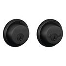 Deadbolt SCHLAGE B62N622 com chave de 2 lados em preto fosco