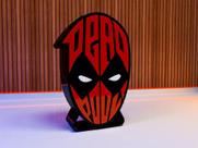 Deadpool - decoracao-premium pla-3d Deadpool - decoracao-premium pla-3d