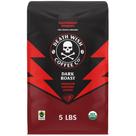 Death Wish Café en Grano Molido Tostado Oscuro Orgánico 2265 g