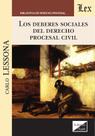 Deberes sociales del derecho procesal civil