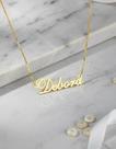 Debora colar de nome folheado a ouro 18k Debora colar de nome folheado a ouro 18k
