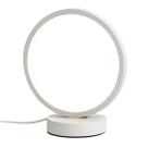 DEC04622-Luminária de Mesa Led Minimalista Anel USB Branca