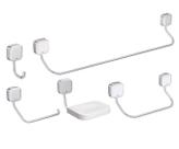 Deca kit de acessorios 2000 pix 5pcs cromado