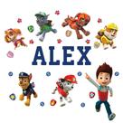 Decalque de Parede Premium PAW Patrol em Tamanho Real - Oliver's Labels Decalque de Parede Premium PAW Patrol em Tamanho Real - Oliver's Labels