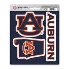 Decalque FANMATS NCAA Auburn Tigers Team, pacote de 3 Decalque FANMATS NCAA Auburn Tigers Team, pacote de 3