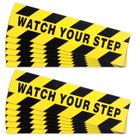 Decalques de chão e adesivos Boao Watch Your Step 15 x 60 cm, 12 unidades
