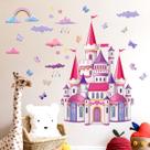 Decalques de parede JQPYGB Princess Castle removíveis para quarto de crianças