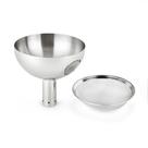 Decantador de aeração True Fountain com funil de vinho com filtro SS