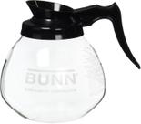 Decantador de cafeteira compatível com BUNN de 12 xícaras transparente/preto Decantador de cafeteira compatível com BUNN de 12 xícaras transparente/preto