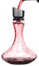 Decantador de vinho Glasss feito à mão 1300mL com aerador de aço inoxidável